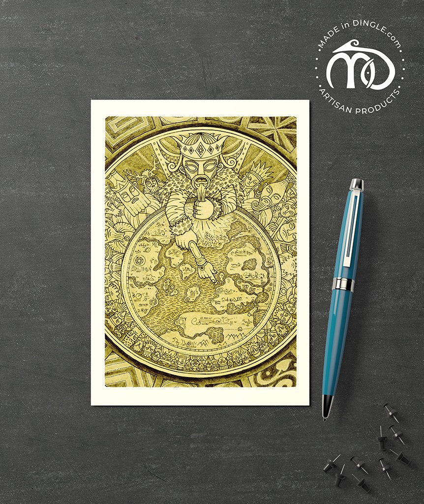 Rí an Domhain - King of the World Postcard