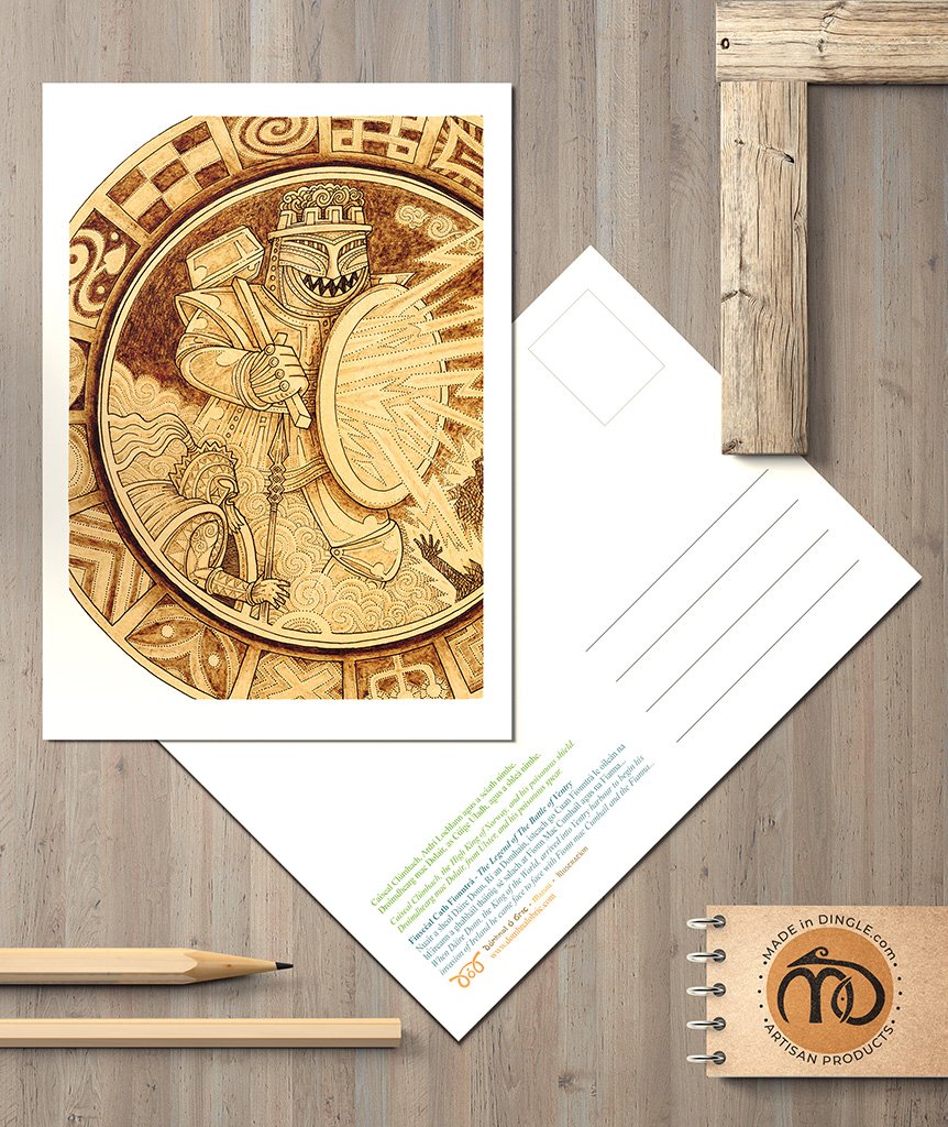 Ardrí Lochlann - High King of Norway Postcard