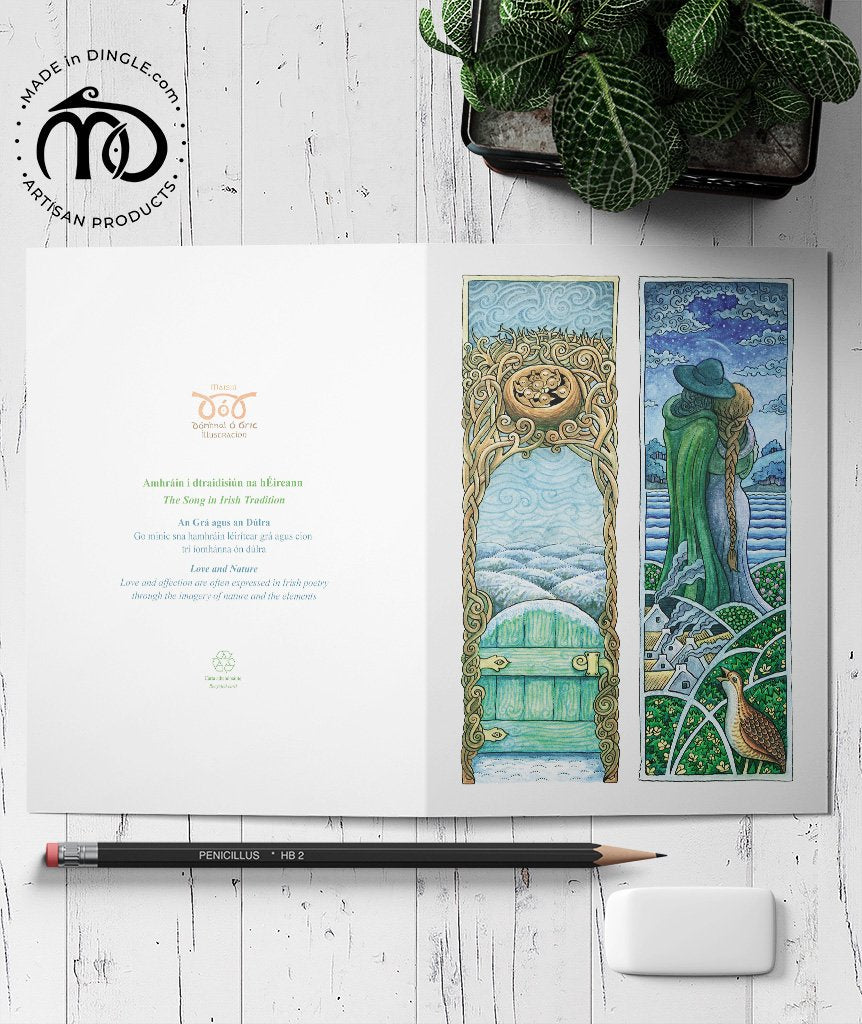 Love and Nature Art Card