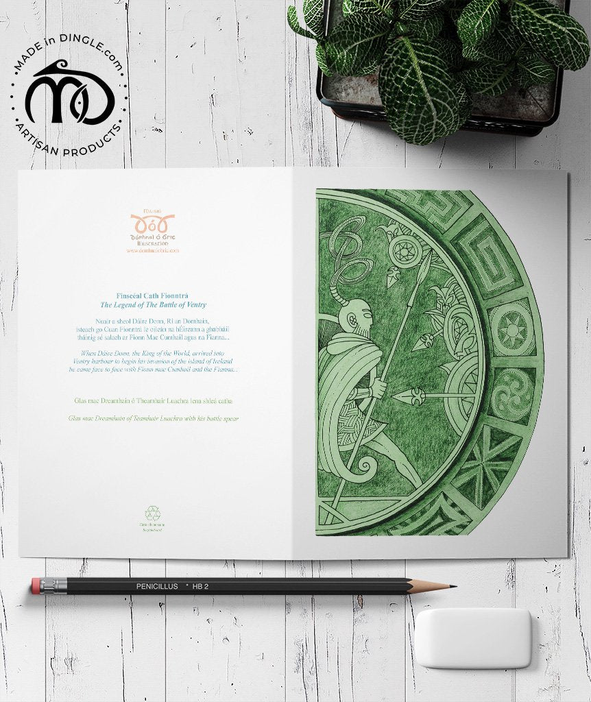 Glas mac Dreamhain - The Spearman Art Card