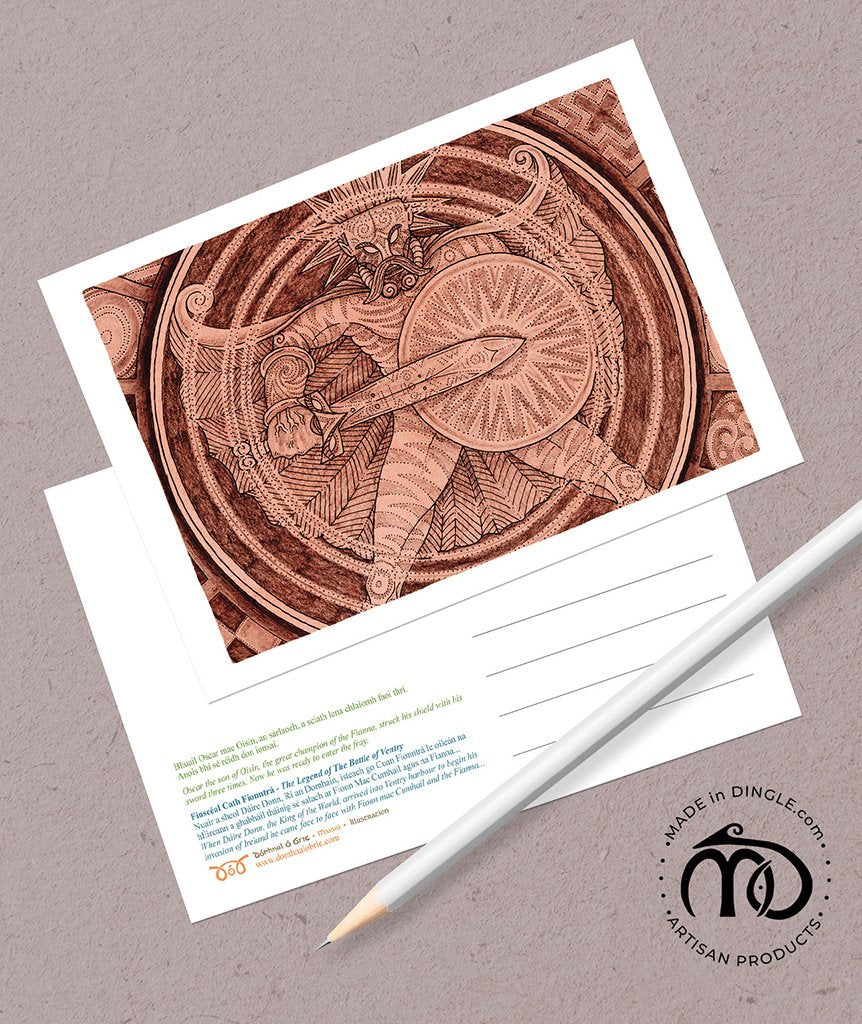 Oscar the Champion Postcard