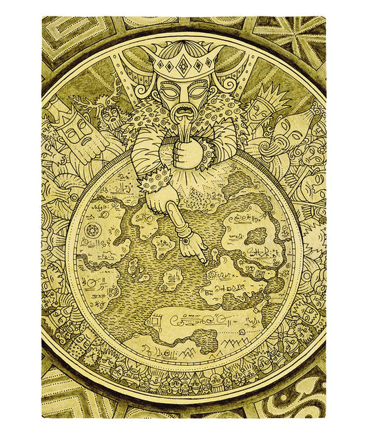 Rí an Domhain - King of the World Postcard